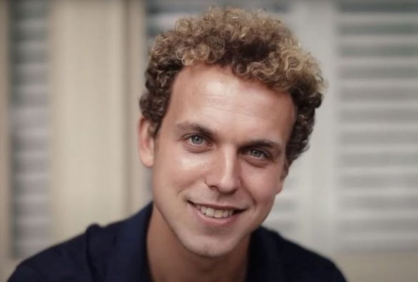 AFL player Mitch Wallis headshot while studying for his MBA with VU Online.